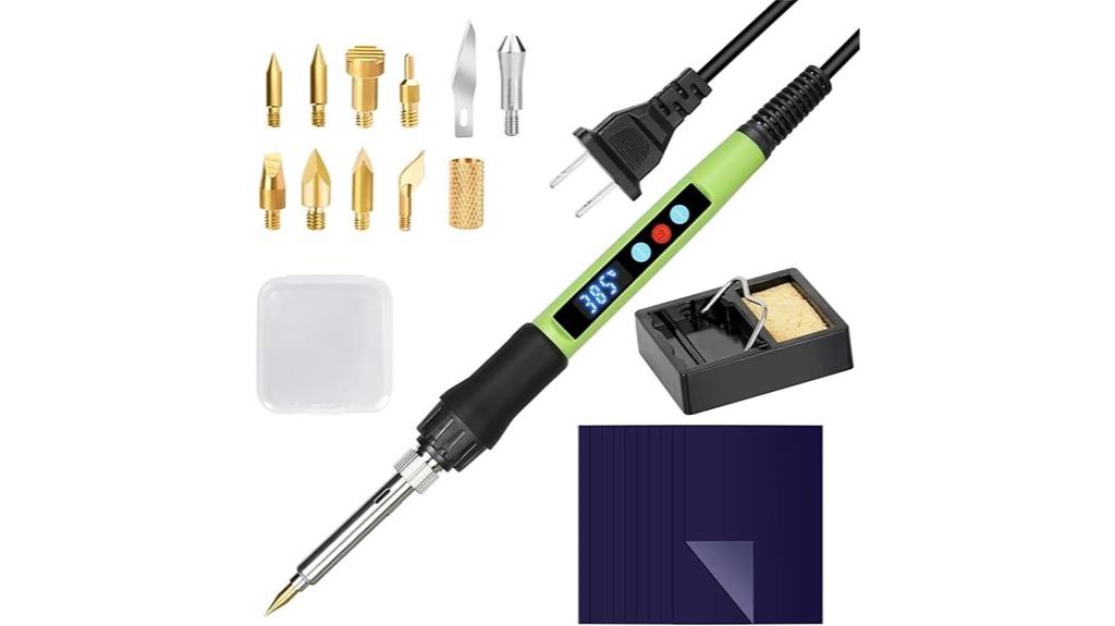 adjustable temperature wood burner