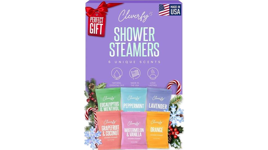 aromatherapy shower steamer pack