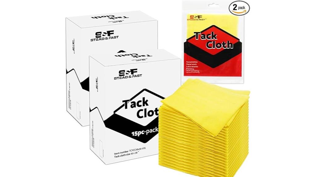automotive tack cloth pack