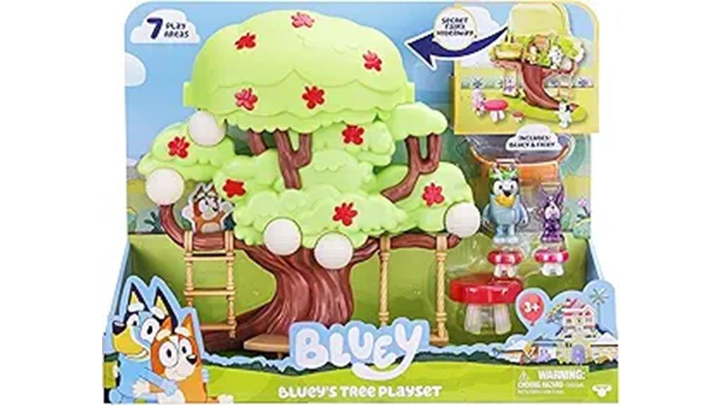 bluey treehouse playset