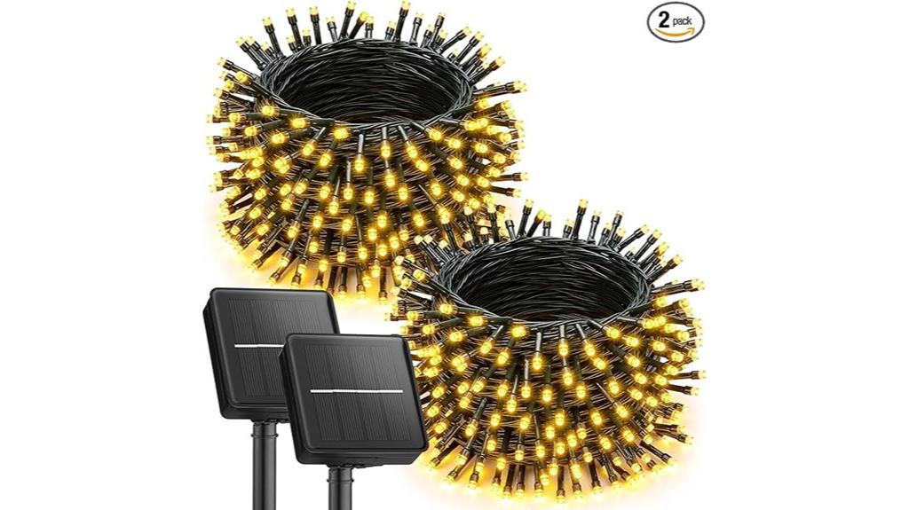 bright solar led string lights