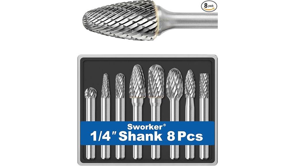 carbide burr set