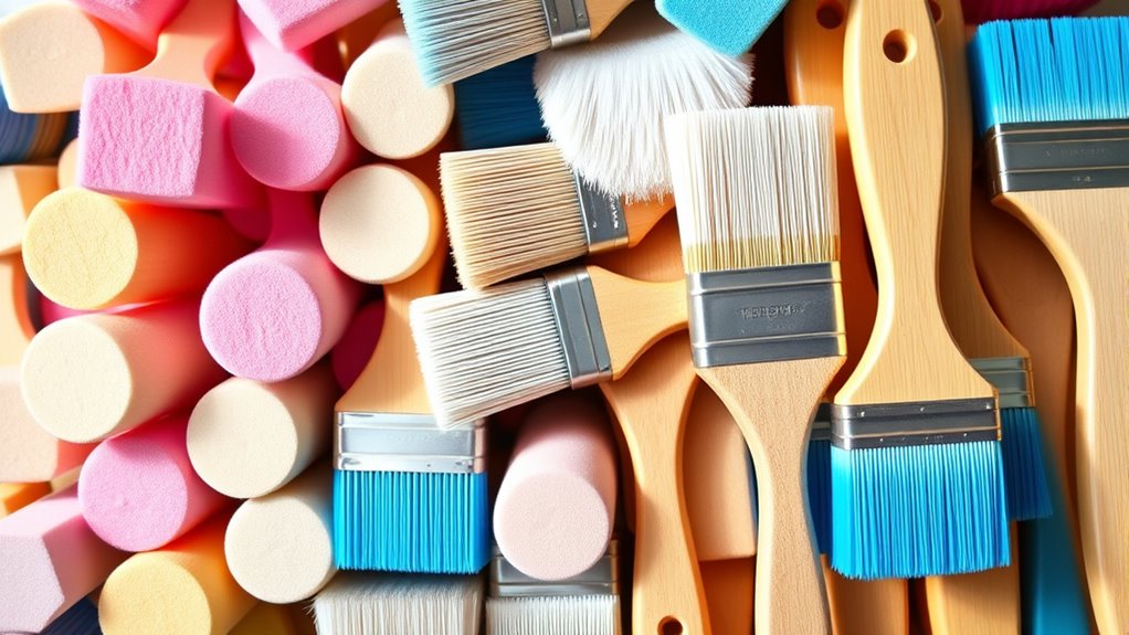 choosing durable foam brushes