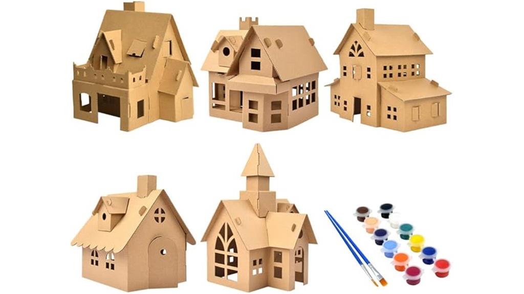 christmas house craft kit