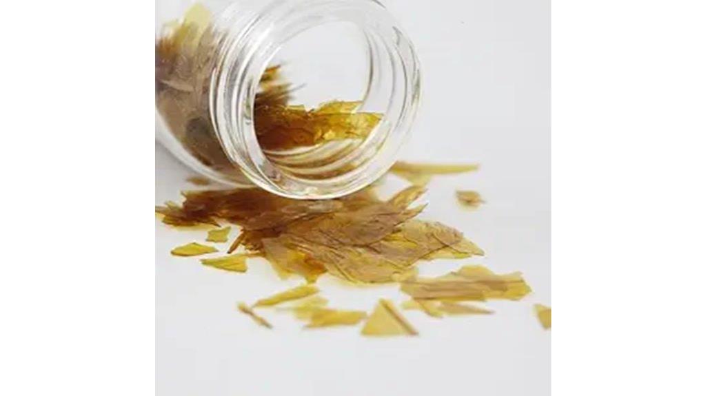 clear wax free shellac