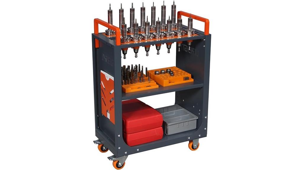 cnc tool holder cart