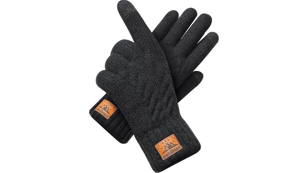 cold weather touchscreen gloves