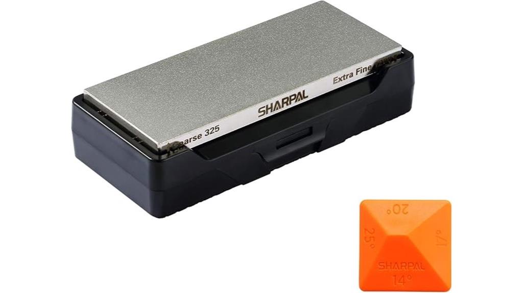 double sided diamond sharpening stone