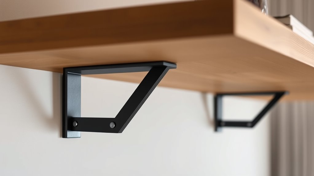durable discreet shelf support