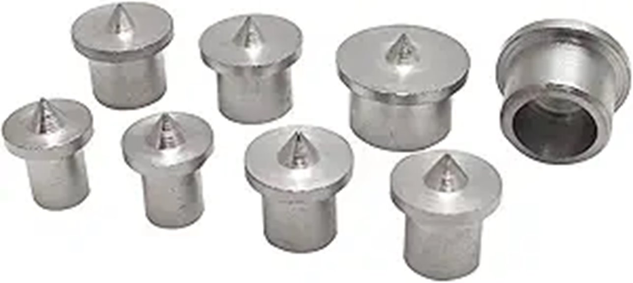 eight piece drill center kit