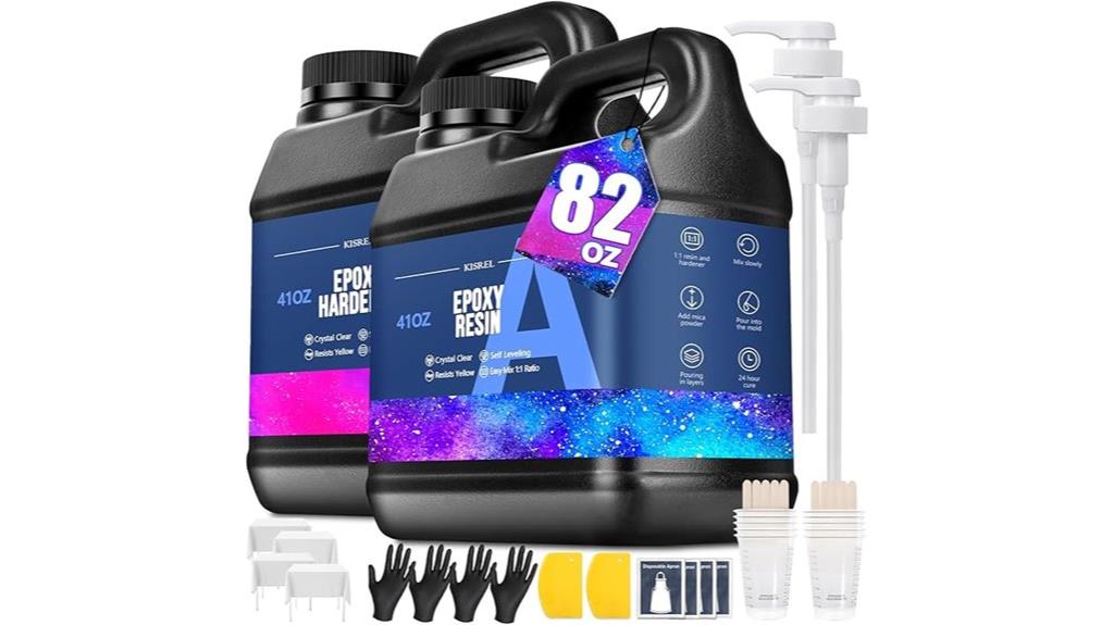 epoxy resin kit 82oz