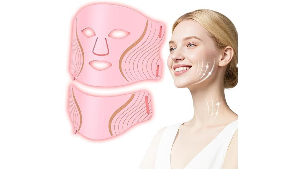 face and neck red light therapy