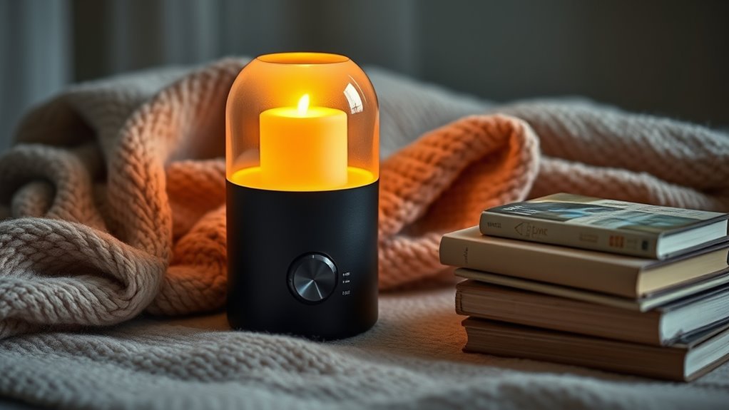 features for candle warmers