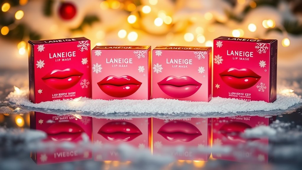 festive lip mask sets