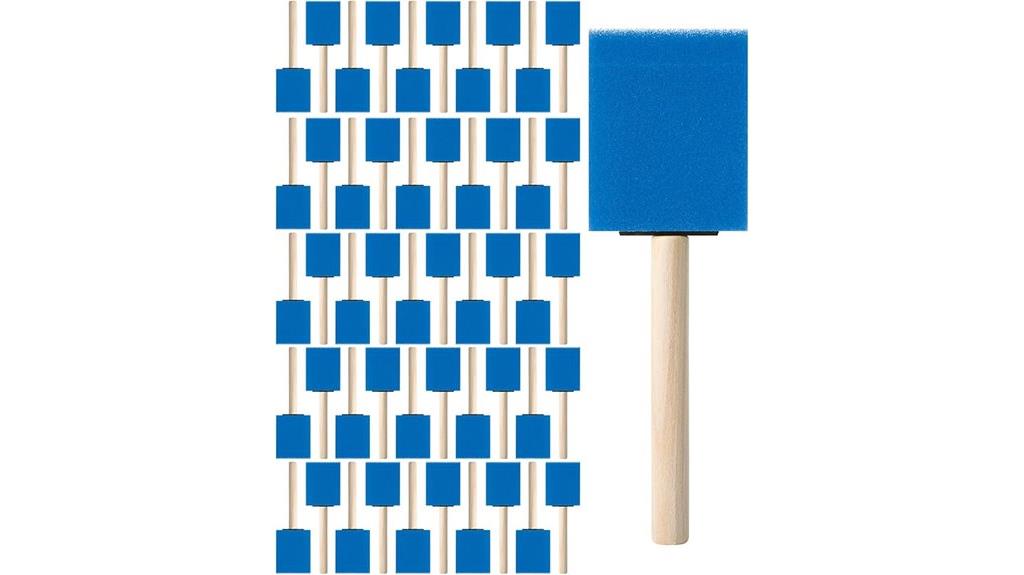 fifty two inch foam brushes