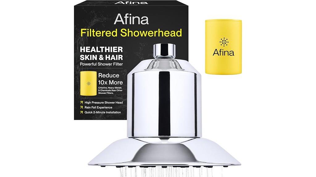filtered shower with softening