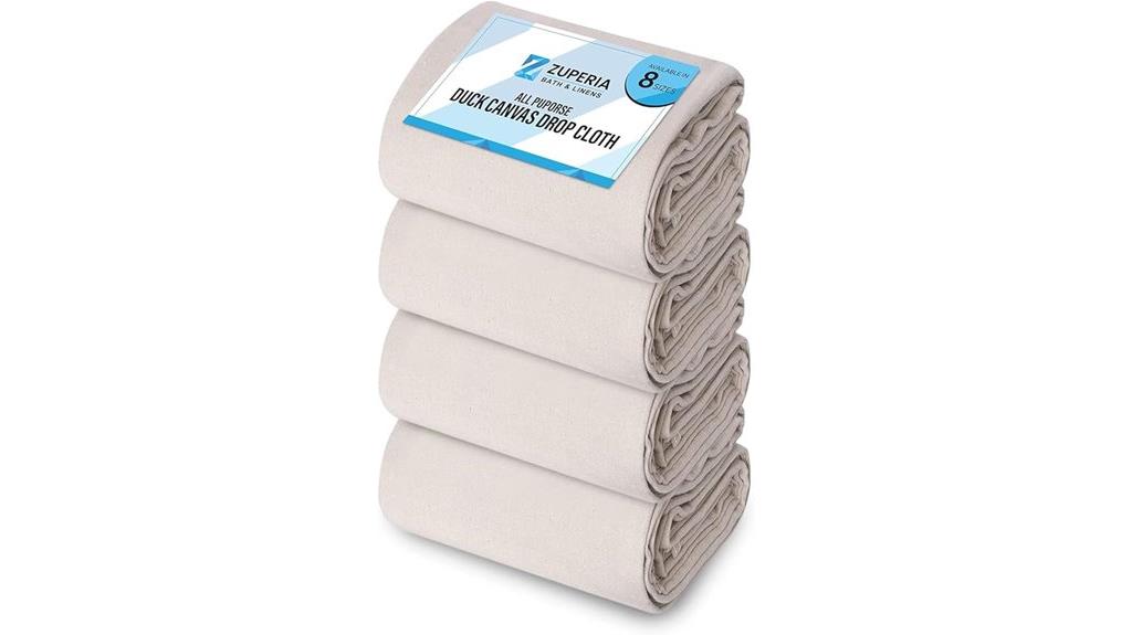 four foot by nine foot drop cloth