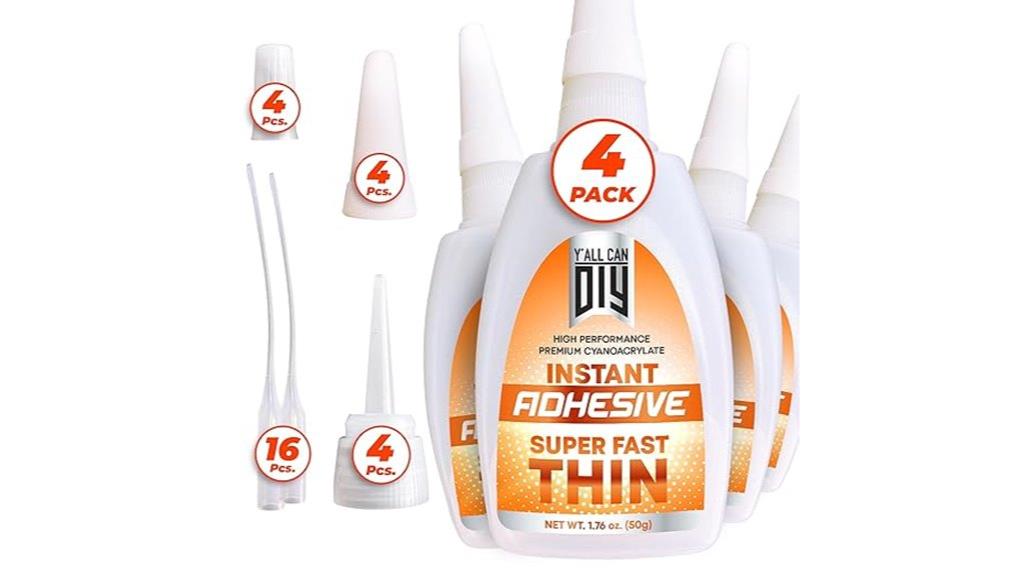 four pack ca glue