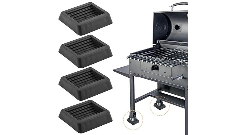 four piece griddle shims