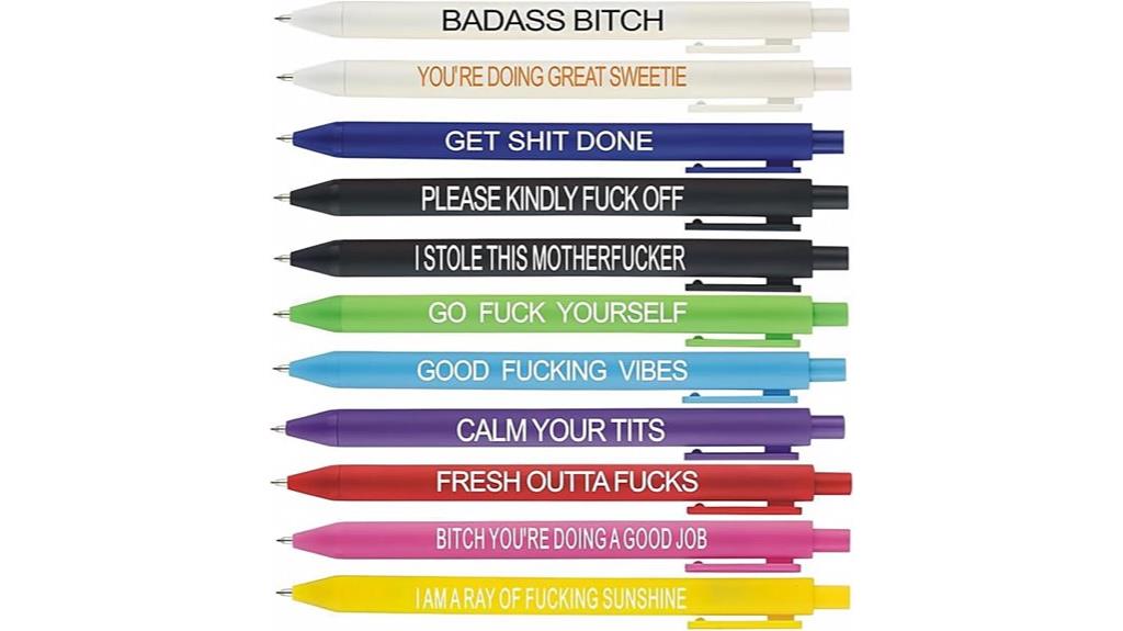 fun weekly office pens