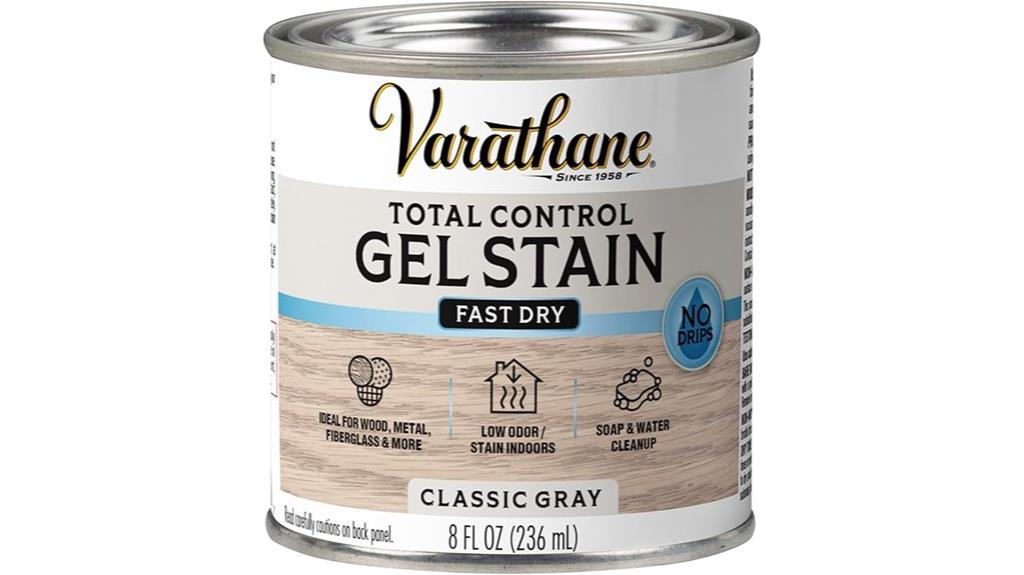 gray water based gel stain