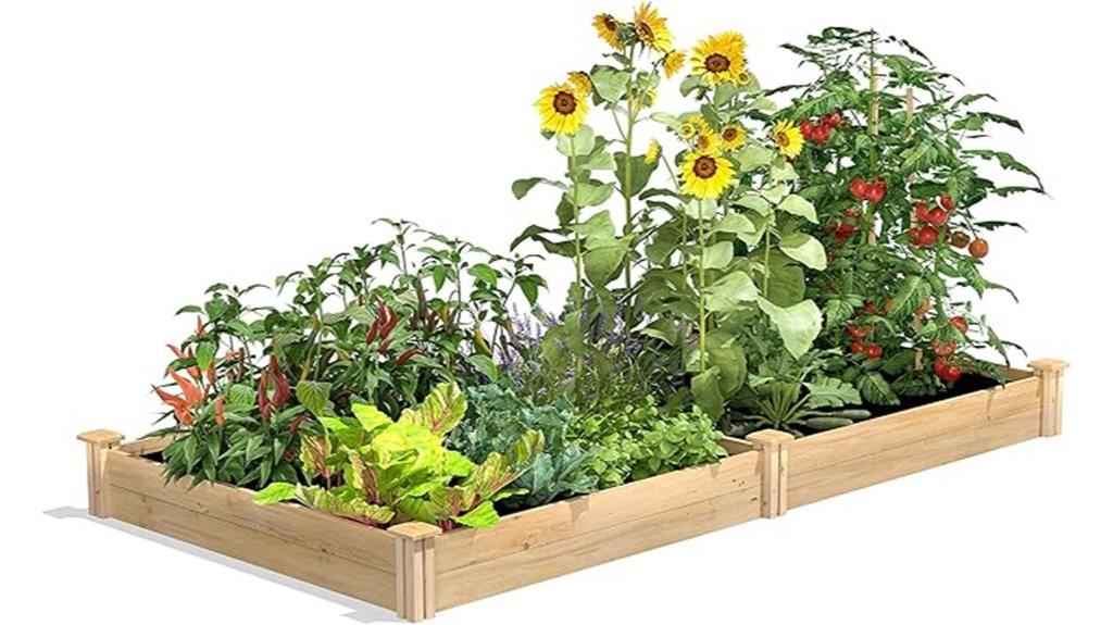 greenes cedar garden bed