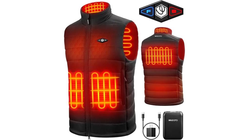 heated men s vest