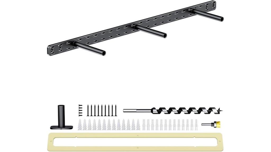 heavy duty floating shelf brackets