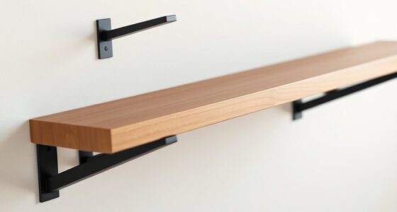 heavy duty hidden shelf brackets