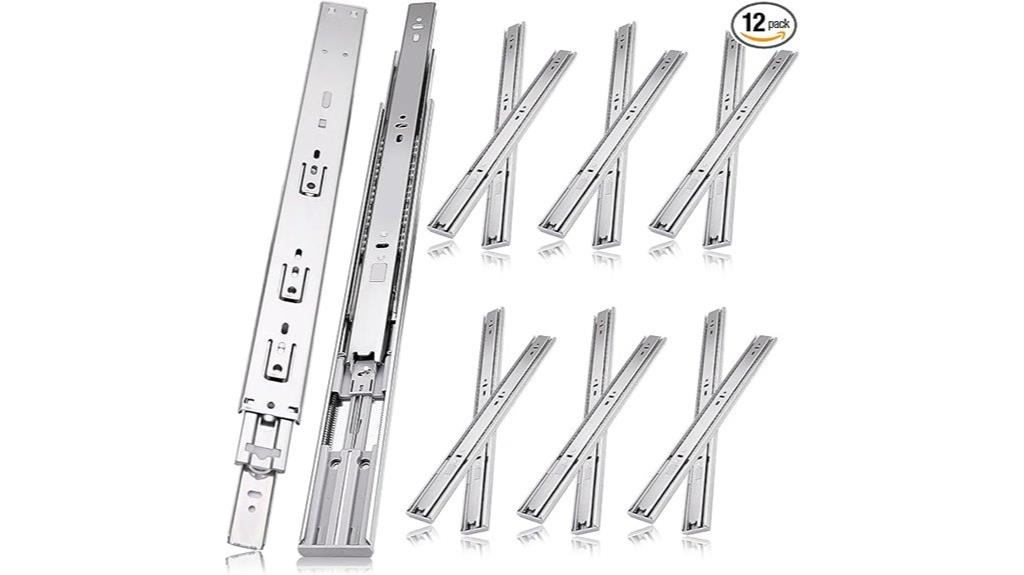 heavy duty soft close slides