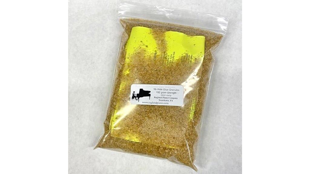 high clarity glue granules