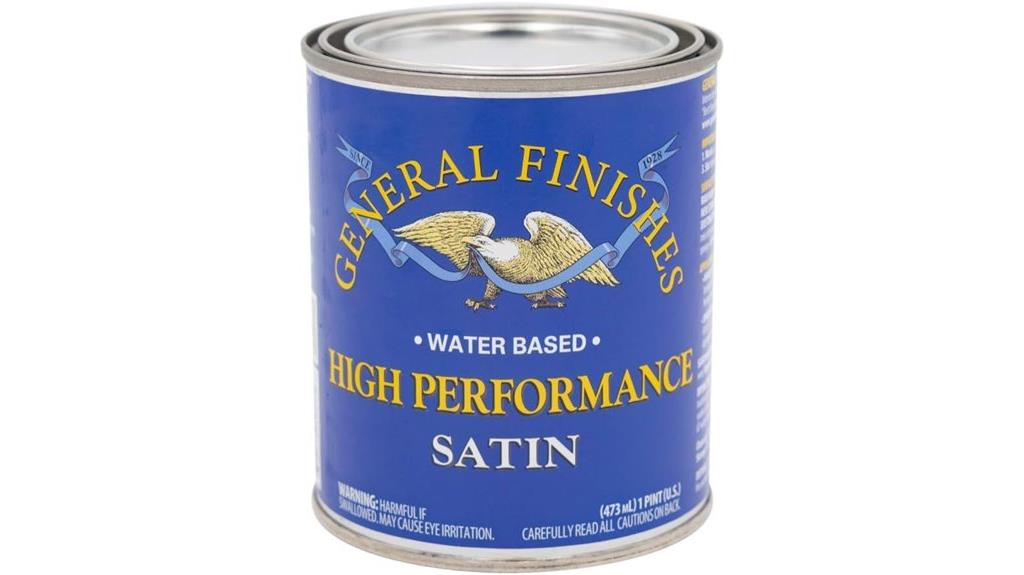 high performance satin topcoat