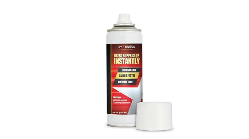 instant super glue accelerator