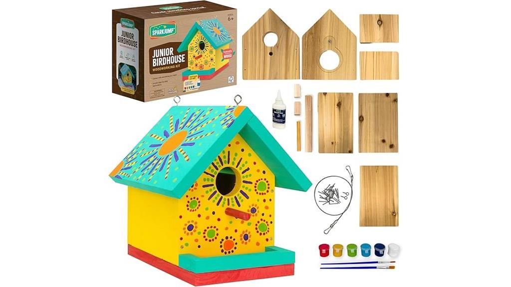 kids and adults bird house