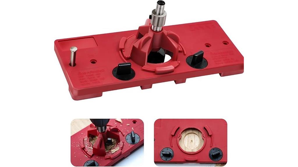 kitchen cabinet hinge drilling