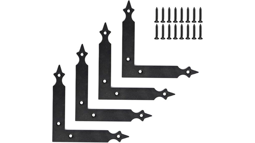 l shaped sliding door brackets