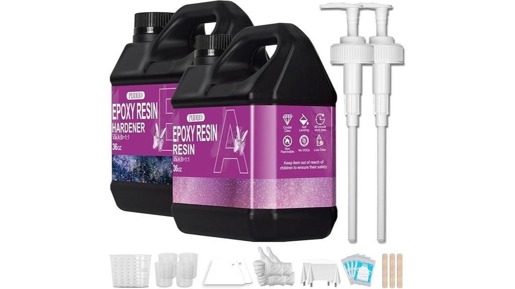 large 72 oz epoxy kit