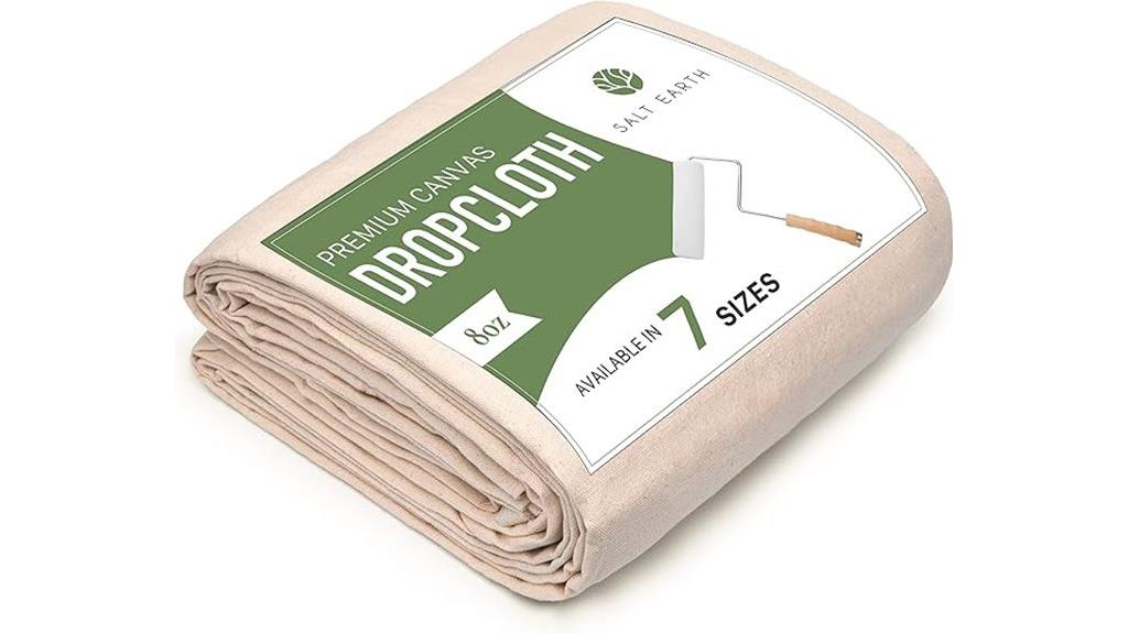 large canvas drop cloth