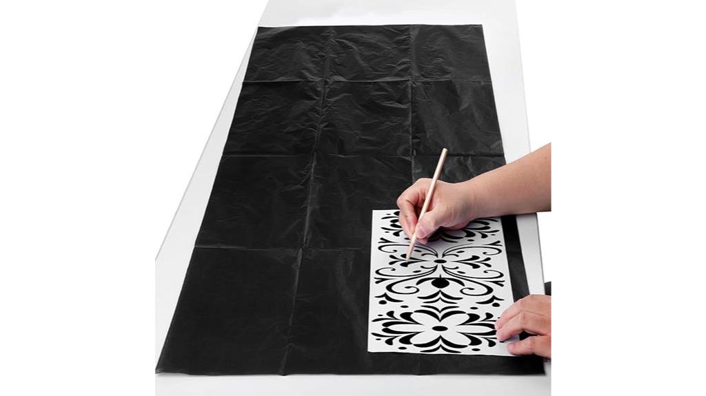 large carbon paper sheets