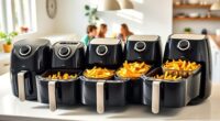 large family air fryers