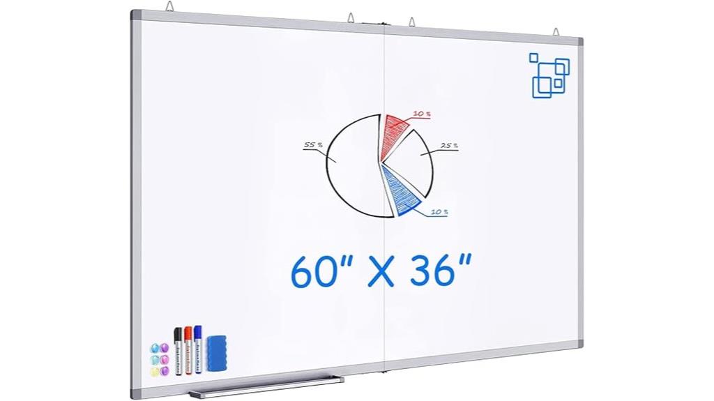 large magnetic whiteboard
