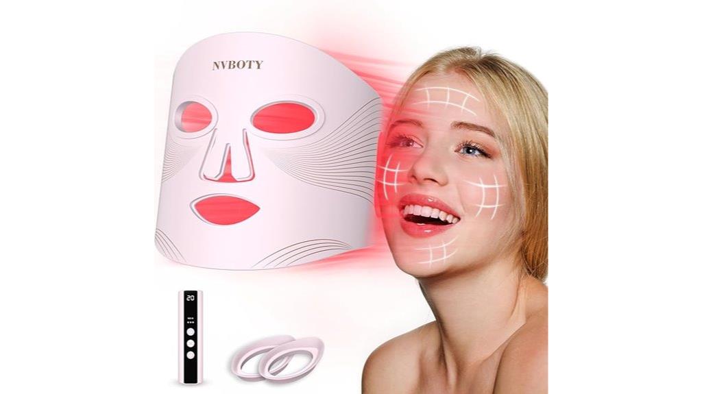 led mask with remote