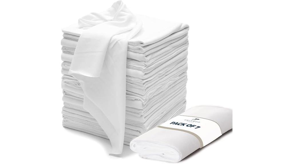lint free cotton rags pack