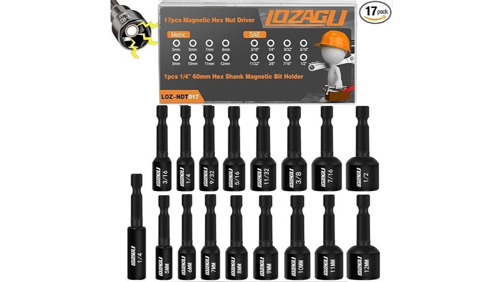 magnetic nut driver set