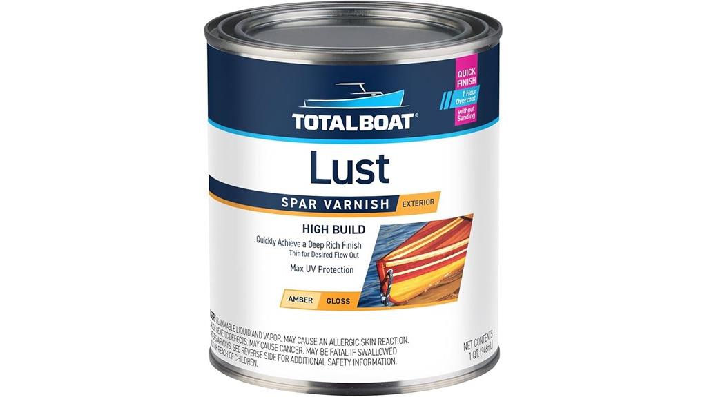 marine varnish quart size