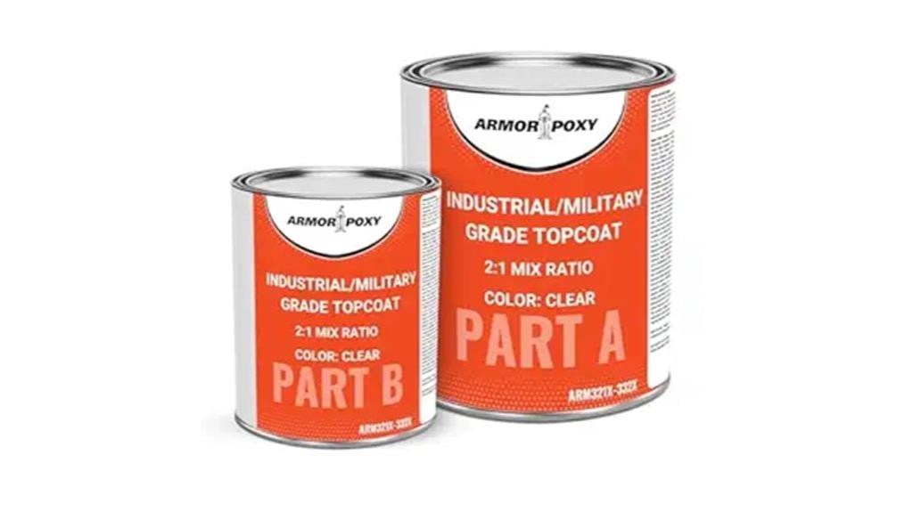 military grade polyurethane topcoat