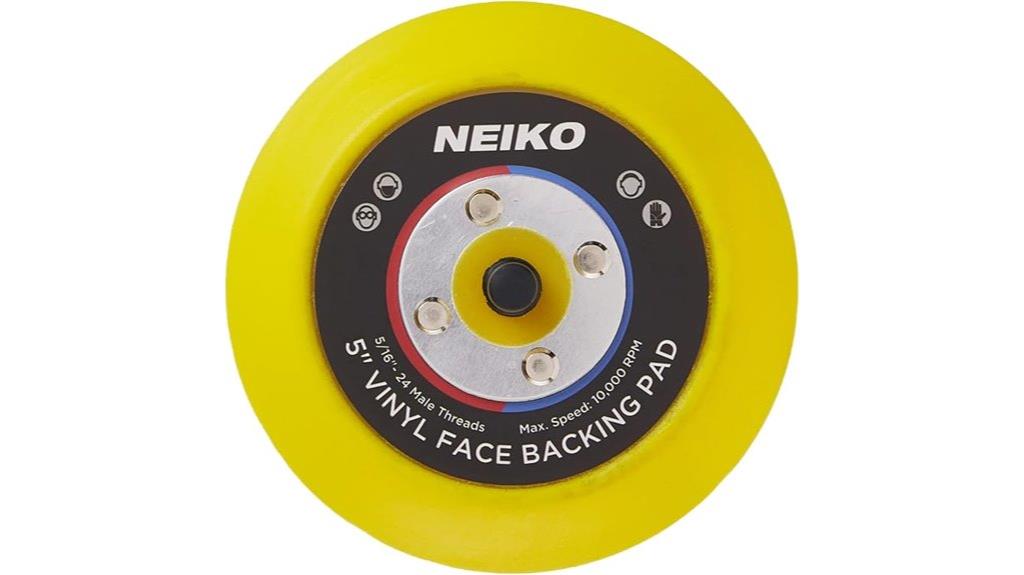 neiko 5 inch sanding pad