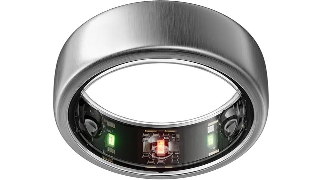 oura ring titanium size