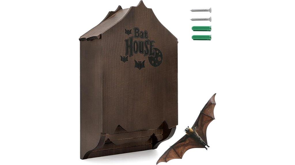 outdoor cedar bat shelter