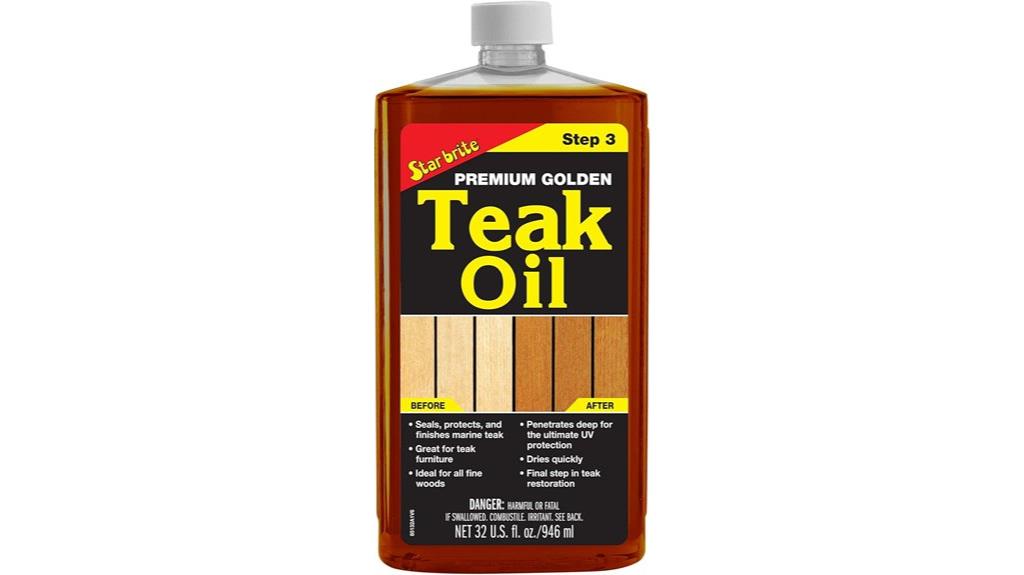 outdoor wood teak oil